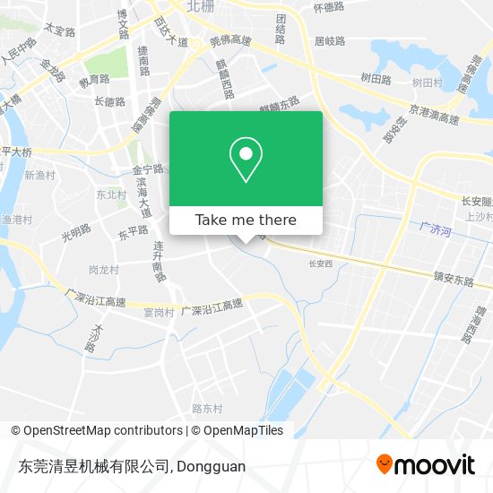 东莞清昱机械有限公司 map