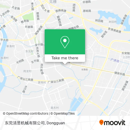 东莞清昱机械有限公司 map