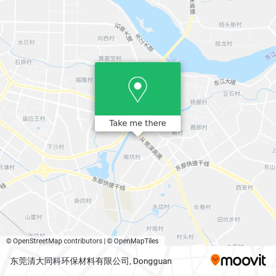 东莞清大同科环保材料有限公司 map