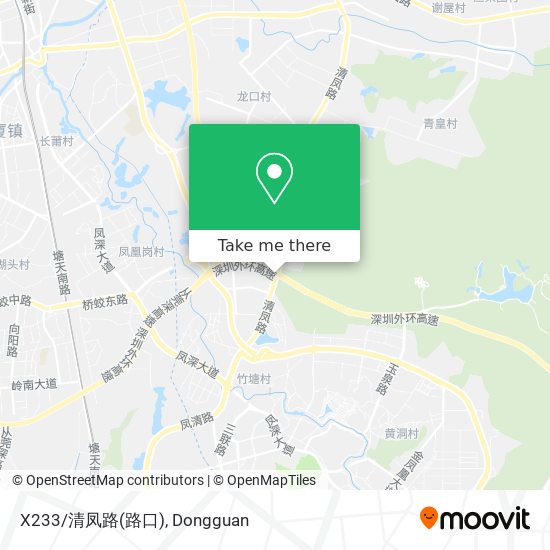 X233/清凤路(路口) map