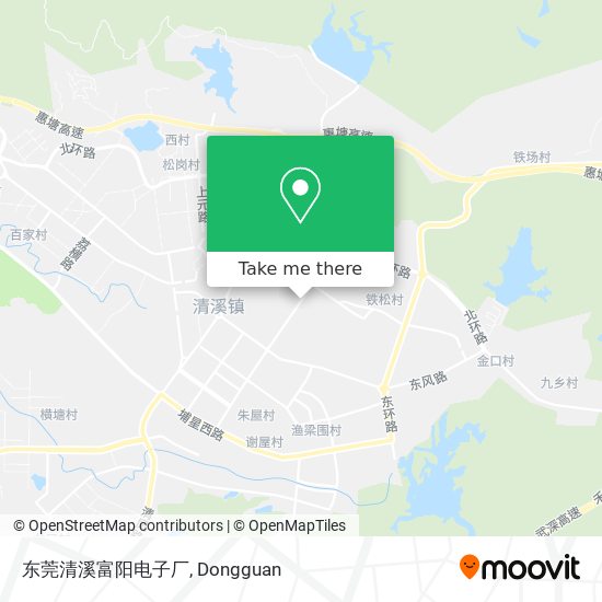东莞清溪富阳电子厂 map