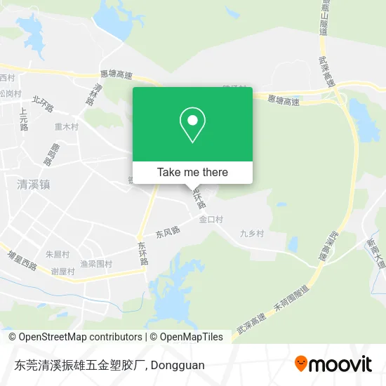 东莞清溪振雄五金塑胶厂 map