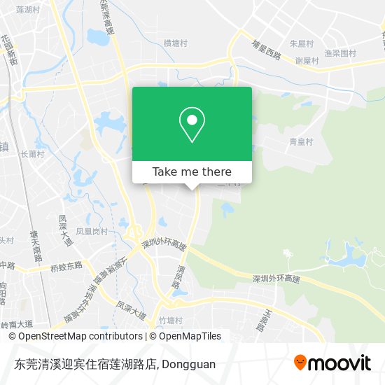 东莞清溪迎宾住宿莲湖路店 map