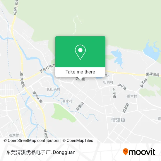 东莞清溪优品电子厂 map