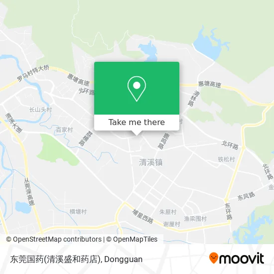 东莞国药(清溪盛和药店) map