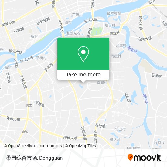 桑园综合市场 map