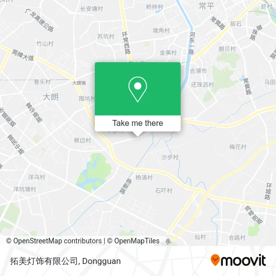 拓美灯饰有限公司 map