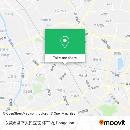 东莞市常平人民医院-停车场 map
