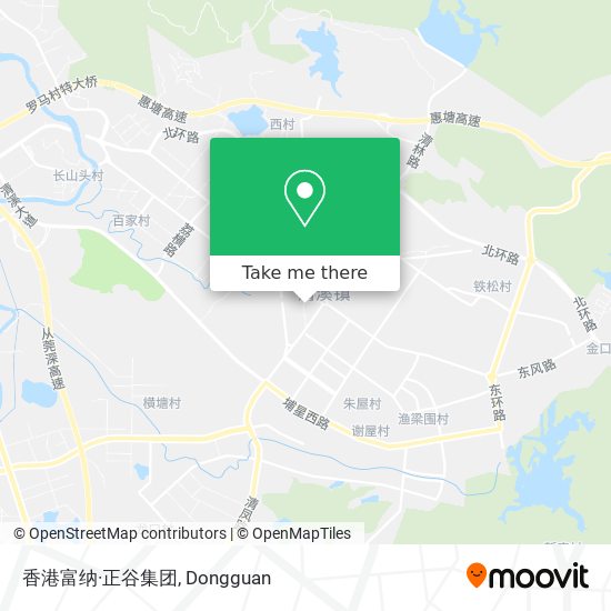 香港富纳·正谷集团 map