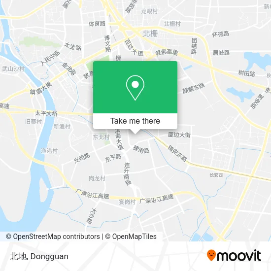 北地 map