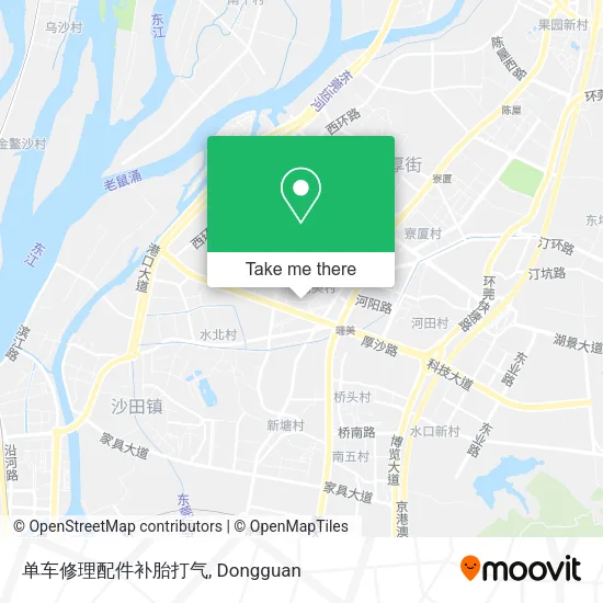 单车修理配件补胎打气 map