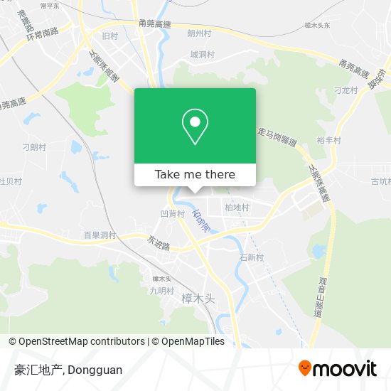 豪汇地产 map