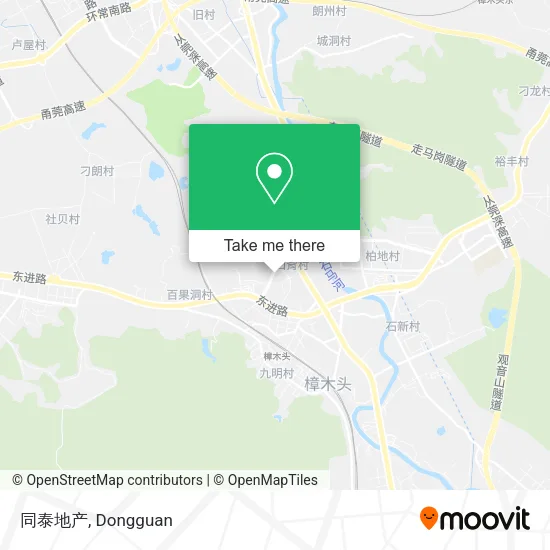 同泰地产 map