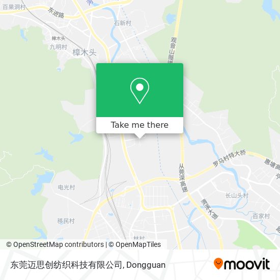 东莞迈思创纺织科技有限公司 map