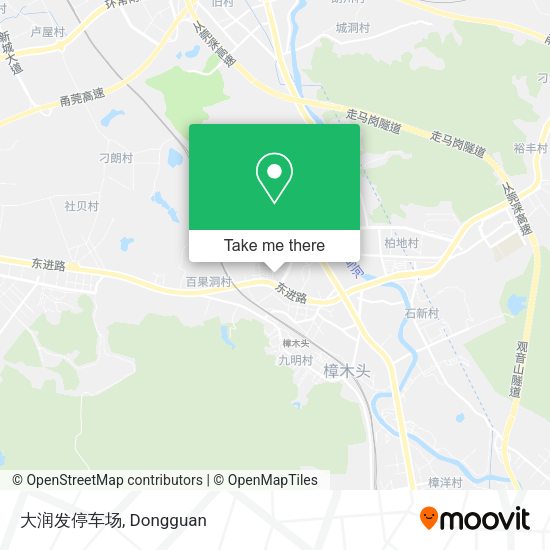 大润发停车场 map