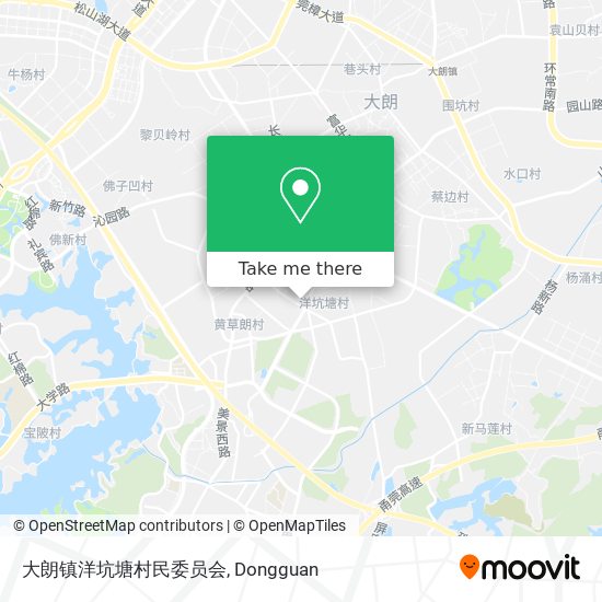 大朗镇洋坑塘村民委员会 map