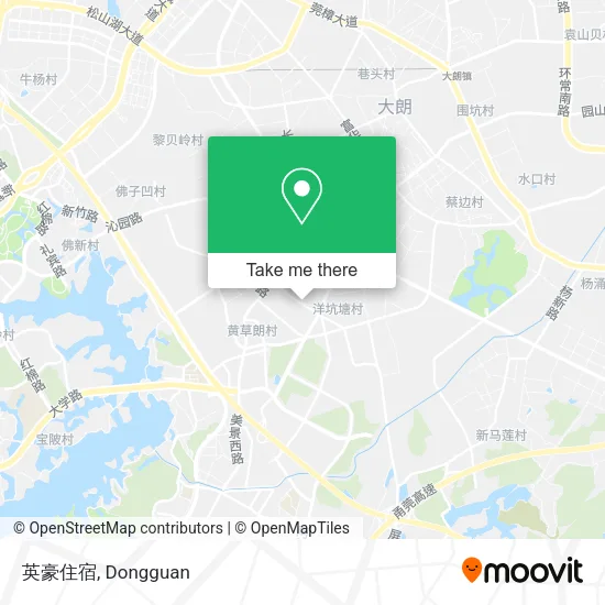 英豪住宿 map