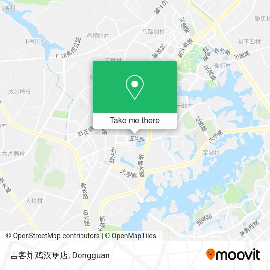 吉客炸鸡汉堡店 map
