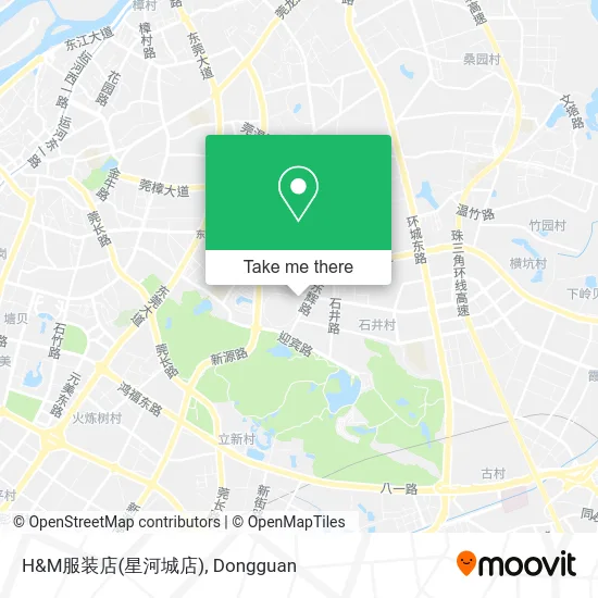 H&M服装店(星河城店) map