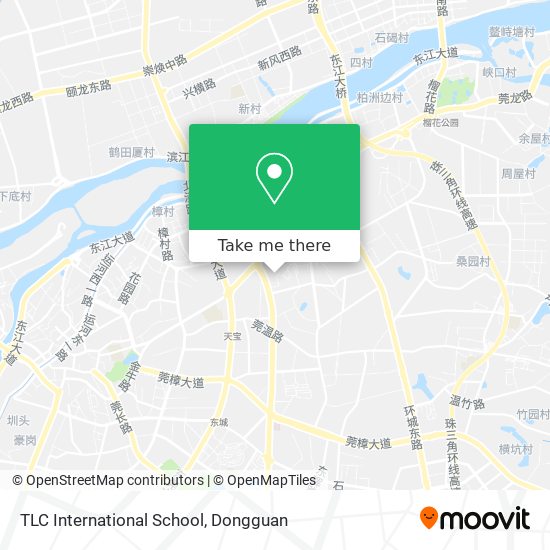 TLC International School map