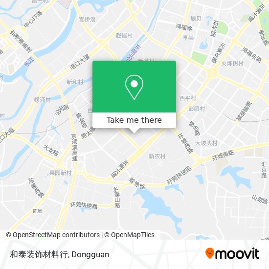 和泰装饰材料行 map