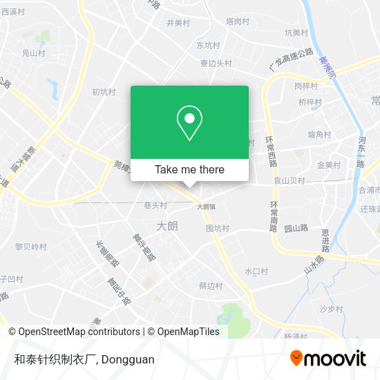 和泰针织制衣厂 map