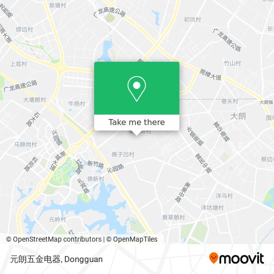 元朗五金电器 map