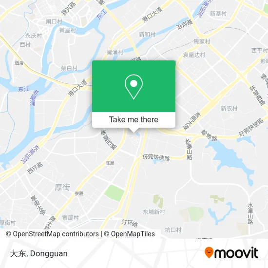 大东 map