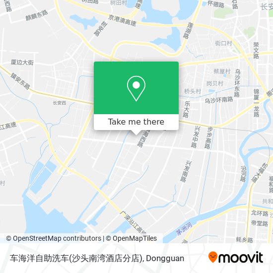 车海洋自助洗车(沙头南湾酒店分店) map