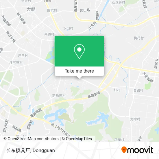 长东模具厂 map