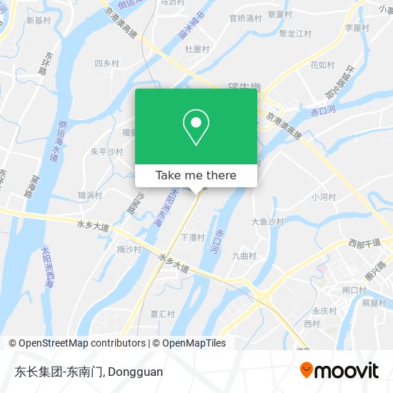 东长集团-东南门 map