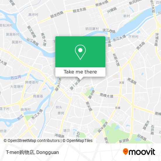 T-men购物店 map