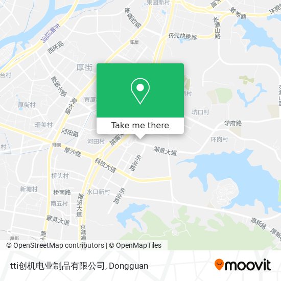 tti创机电业制品有限公司 map