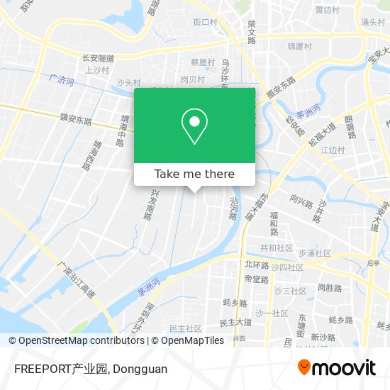 FREEPORT产业园 map