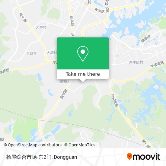 杨屋综合市场-东2门 map