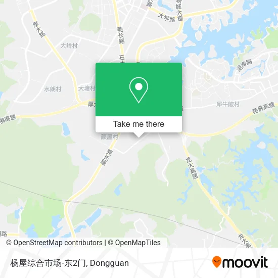 杨屋综合市场-东2门 map