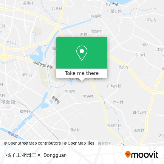 桃子工业园三区 map