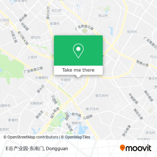 E谷产业园-东南门 map