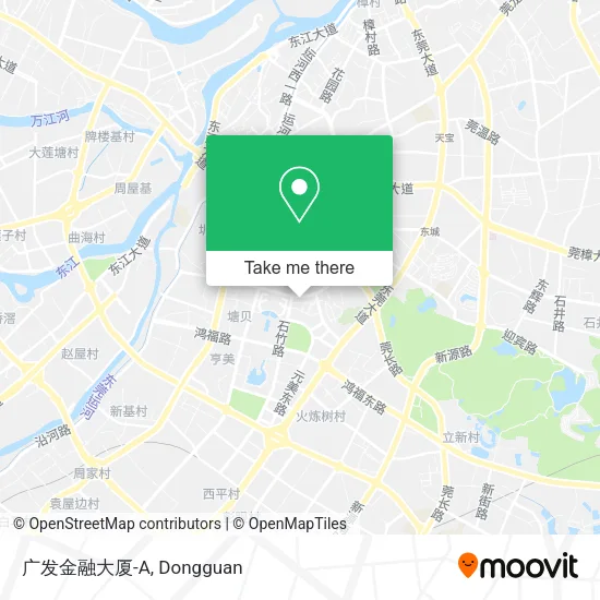 广发金融大厦-A map