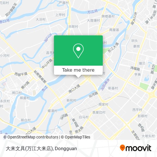 大来文具(万江大来店) map