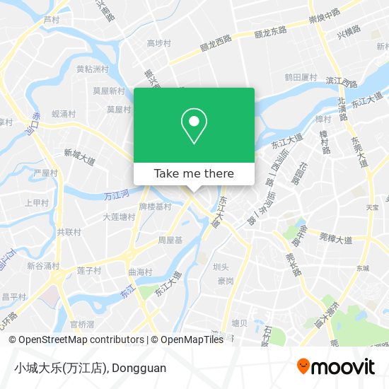 小城大乐(万江店) map