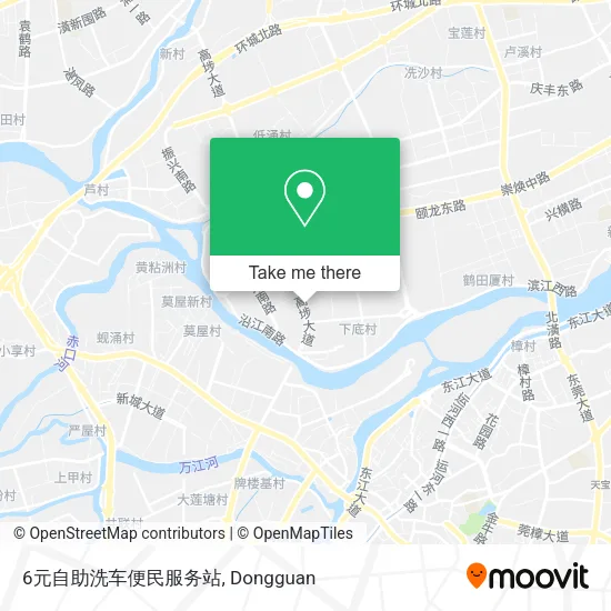 6元自助洗车便民服务站 map