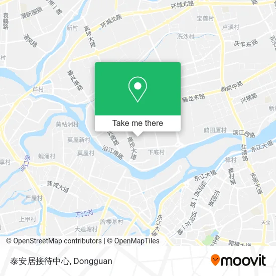 泰安居接待中心 map