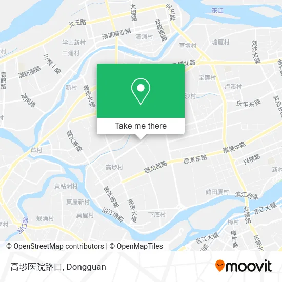 高埗医院路口 map