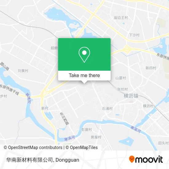 华南新材料有限公司 map