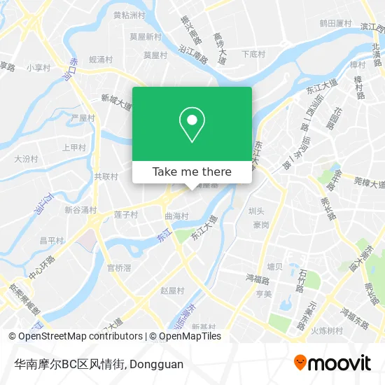 华南摩尔BC区风情街 map