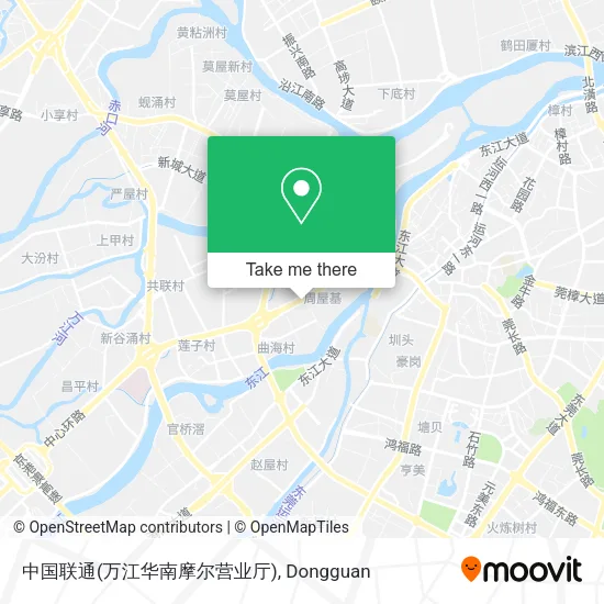 中国联通(万江华南摩尔营业厅) map