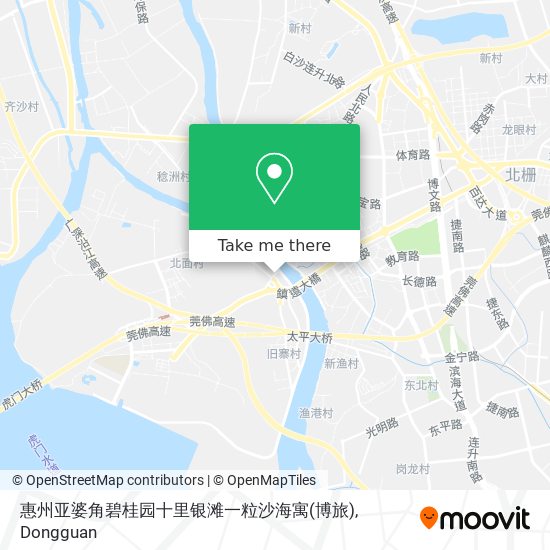 惠州亚婆角碧桂园十里银滩一粒沙海寓(博旅) map