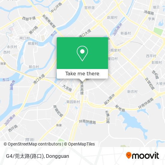 G4/莞太路(路口) map