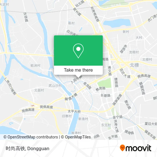 时尚高铁 map